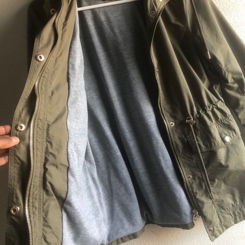 Sage Green Utility Jacket - Picture 4 of 6